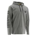 Caterpillar Cat Clothing Trademark Banner Hooded Tee-1510425-10123