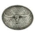 Montana Silversmiths Longhorn Classic Antiqued-61028