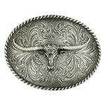 Montana Silversmiths Longhorn Classic Antiqued-61028