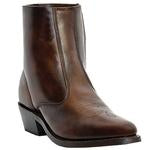 Laredo Mens Tan Zipper Western Cowboy Boot-62004