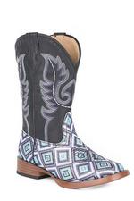 Roper Kids Children Glitter Diamonds Black-18-1901-1523BL