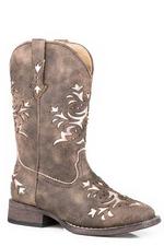 Roper Kids Children Lola Brown + Silver-18-1903-2765BR