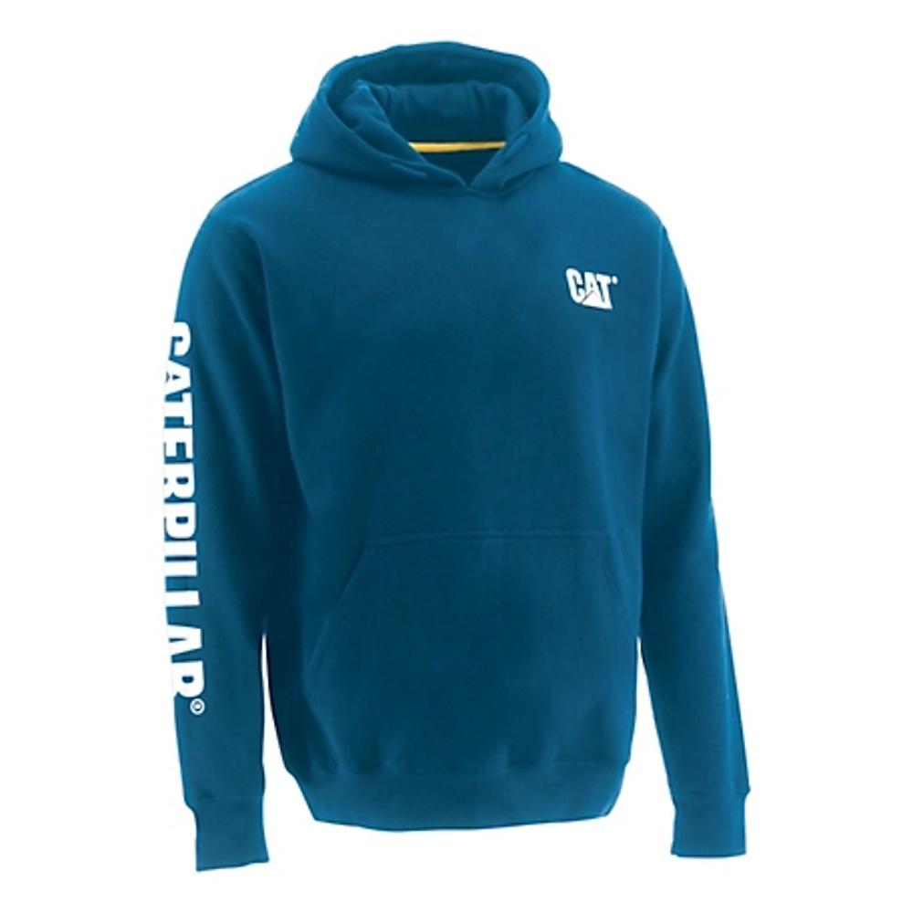 Caterpillar Cat Clothing Banner Hooded Sweatshirt-1910709-12369