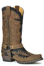 Roper Mens Outlaw Bad Guy Biker-20-6224-3809BL