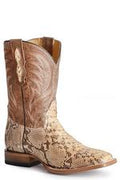 Roper Mens Peyton Python Natural Tan-20-6510-8211TA