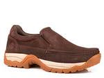 Roper Mens Maverick Slipon Brown Suede-20-990-2778BR