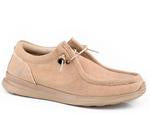Roper Mens Driving Moc Tan Canvas-20-991-3412TA