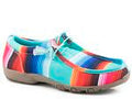 Roper Womens Chillin Serape Ombre Stripe-21-1791-2868BU