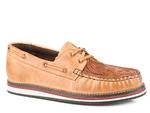 Roper Womens Top Sider Filly - Tan-21-943-2122TA