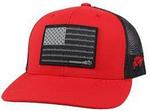 Hooey Liberty Roper Red/Blk Gry Flag-2110T-RDBK