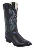Ferrini Boots Mens Prnt Belly Gator R Toe Bk-40711-04