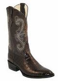 Ferrini Boots Mens Prnt Belly Gator R Toe Br-40711-09