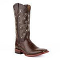 Ferrini Boots Mens Prnt Belly Gator Sq Toe-40793-09