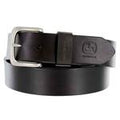 John Deere Mens Oil-Tanned Bridle Leather Belt Black-4508500-001