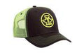 Roper Mens Snapback Neon Grn Rnd Logo - Yellow-77-501-808YE