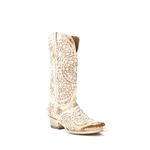 Ferrini Boots Shabby Chic V-Toe Brown-81761-10