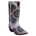 Ferrini Boots Mandala V-Toe White-84061-19