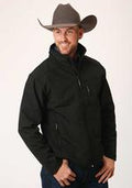 Roper Mens Rangegear Hi Tech Fleece Jacke 6002BL - Blue-97-780-6002BL
