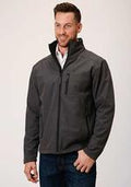 Roper Mens Rangegear Hi Tech Fleece Jacke 6003GY - Grey-97-780-6003GY