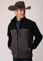 Roper Mens Rangegear Hi Tech Jacket - Grey-97-780-6006GY