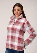 Roper Womens Polar Fleece Fuzzy Pink - Pink-98-250-6154PI
