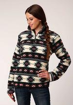 Roper Womens Polar Fleece Fuzzy Aztec 6155MU - Multi-98-250-6155MU