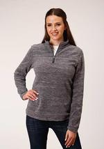 Roper Womens Polar Fleece Grey - Grey-98-692-6147GY