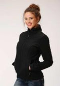 Roper Womens Micro Fleece Jacket - Blue-98-780-6002BL