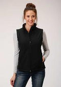 Roper Womens Soft Shell with Fleece Tech Vest 6002BL - Blue-98-781-6002BL
