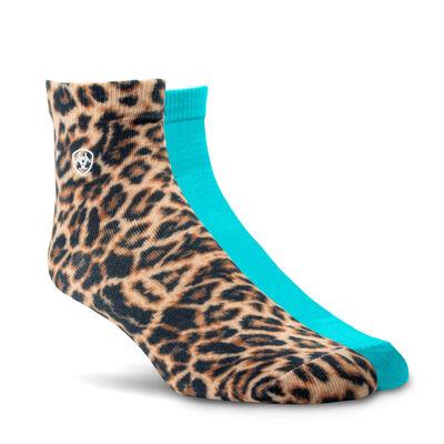 Ariat 2 Pack Wild Thing Ankle Qtr Cre-AR2535-603