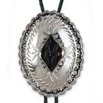 Western Express Inc Bolo- Silver Concho-BT-32