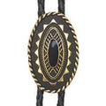 Western Express Inc Bolo- Gold Oblong Aztec-BT-4910-G