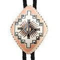 Western Express Inc Bolo - Copper Aztec Design-BT-9161