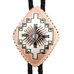 Western Express Inc Bolo - Copper Aztec Design-BT-9161