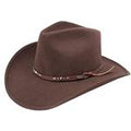 Bailey Buckhorn Wool Felt Western Hat Pecan-BUCKHORN-PECAN