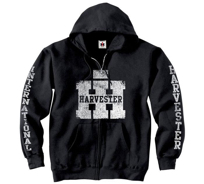 Country Casuals Case Ih Harvester Logo Hoodie - Mens