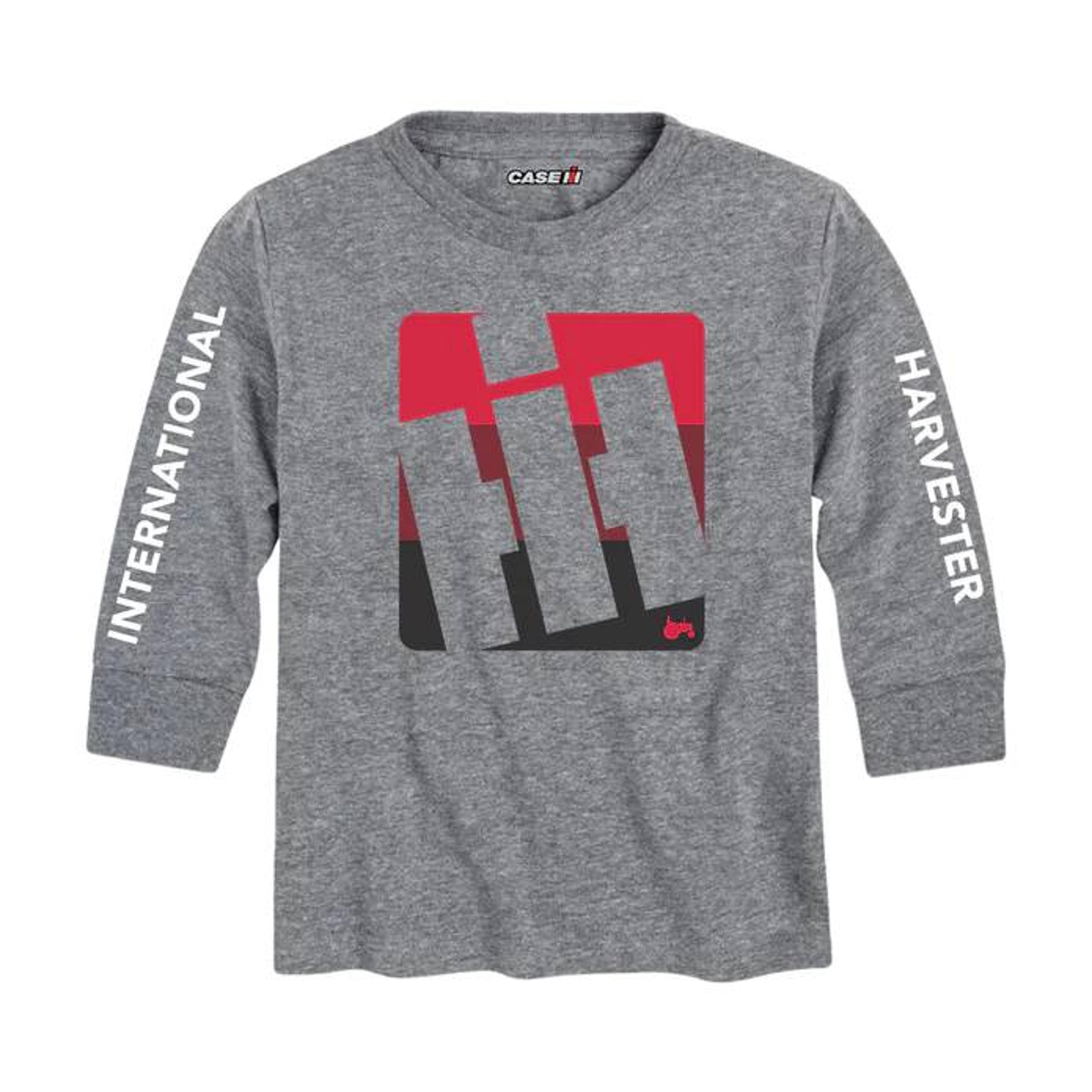 Country Casuals Case IH Toddler Banded Logo Long Sleeve Shirt - Kids