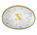 Montana Silversmiths Initial Buckle X-700X