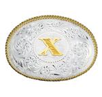 Montana Silversmiths Initial Buckle X-700X
