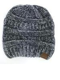 Girlie Girl Originals Cc Light Melange Grey Velour B-HAT30-GRY