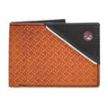 Hooey Bifold Hands Up Basketweave-HFBF002-TNBR