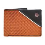 Hooey Bifold Hands Up Basketweave-HFBF002-TNBR