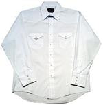 Wrangler Mens Solid White Shirt-71105WH