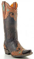Old Gringo Boots Tak Brown Chocolate-L814-1