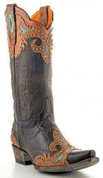 Old Gringo Boots Tak Brown Chocolate-L814-1