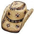 Western Express Inc Straw-Tan +Brown-LIN-44