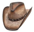 Western Express Inc Straw-Drkbro Front Pinch-LIN-76