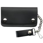 Western Express Inc Wallet W/Chain-Blk-LW-4