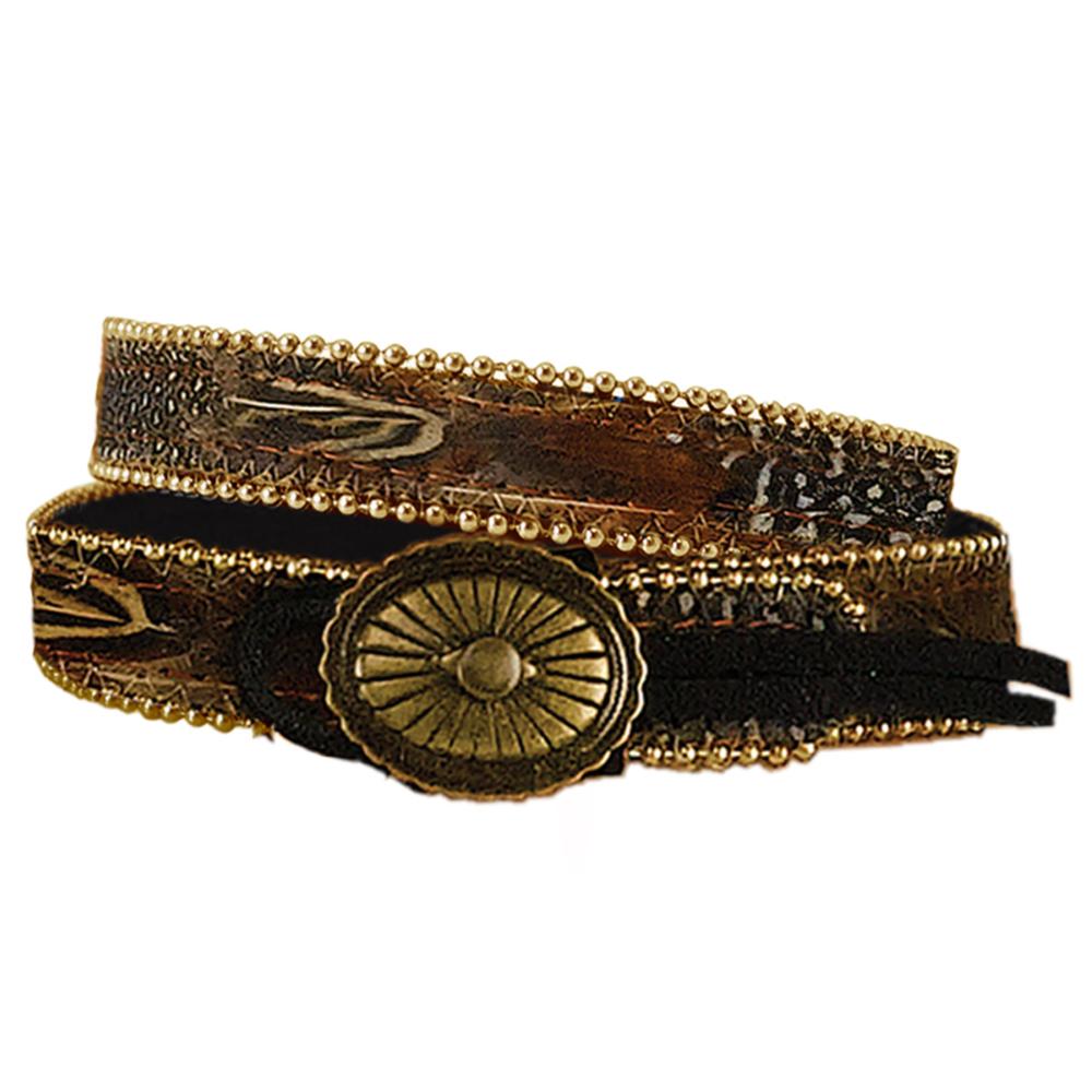Western Express Inc Hatband Feather USA-OC-802