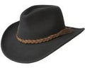 Bailey Switchback Black Wool Felt Western Cowboy Hat-W05LFD-BLK